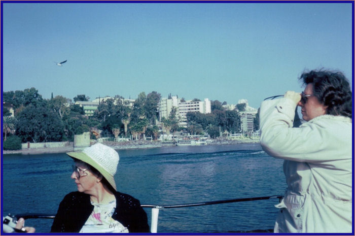 City of Tiberias from our boat